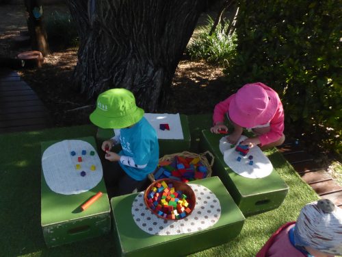 Blocks in the sunshine